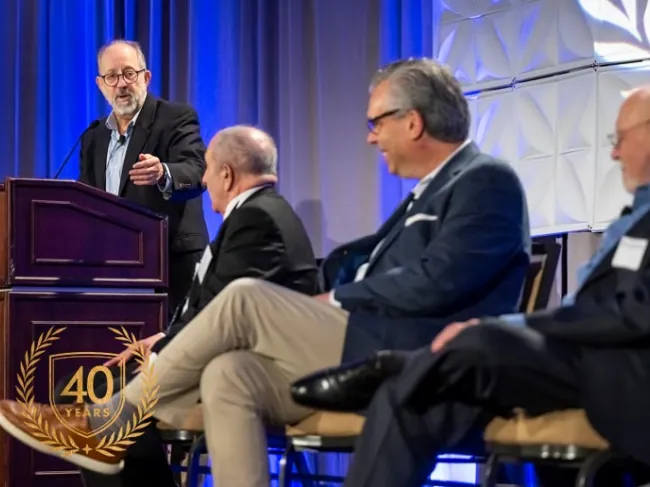 Mises 40th David Gordon, Paul Gottfried, Peter Klein, and Joseph Salerno